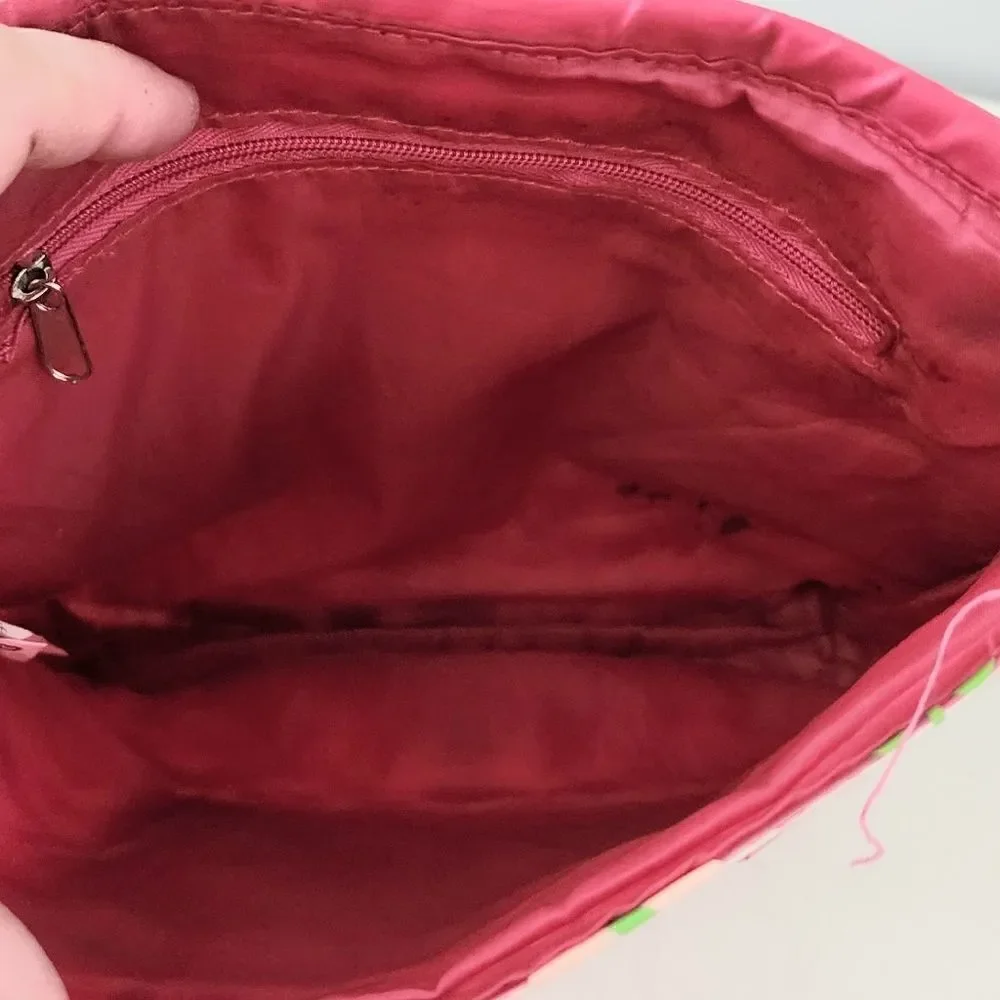 Hello Kitty Sanrio Girls Crossbody Messenger Bag Pink Rainbow Kitty